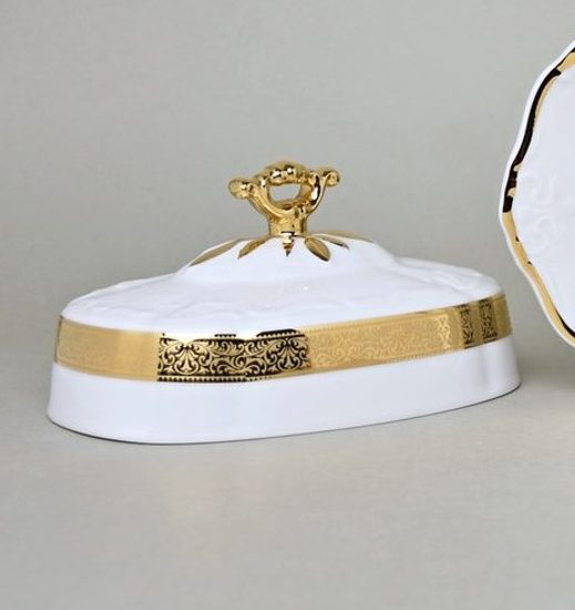 Butter dish 250 g - COVER, Marie Louise 88003, Thun 1794, karlovarský porcelán