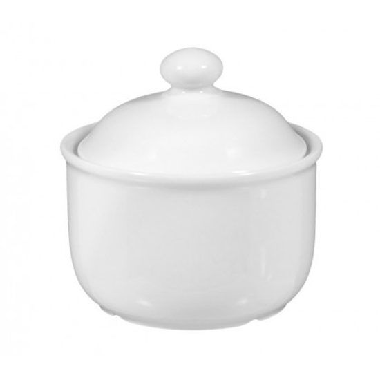 Sugar bowl 0,25 l, Compact 00007, Seltmann Porcelain