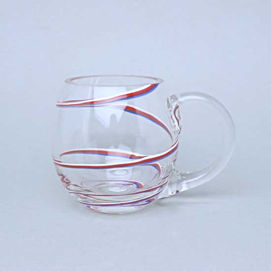 Beer mug - Trikolora, 500 ml, Floriánova huť