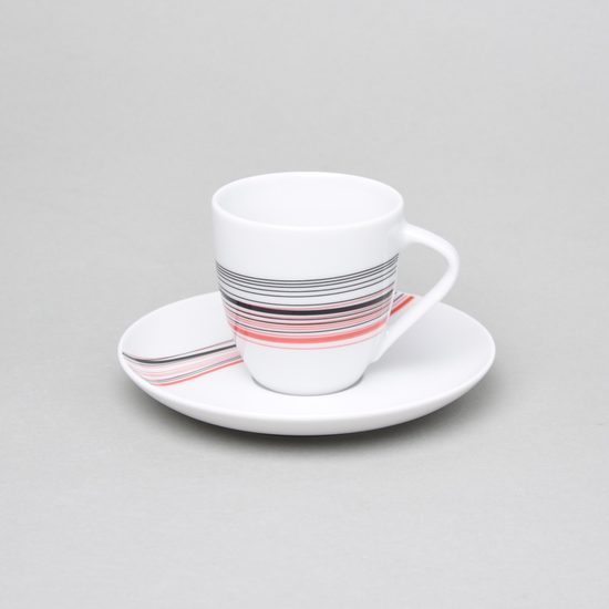 Šálek 150 ml + podšálek 140 mm, Thun 1794 karlovarský porcelán, SYLVIE 80382