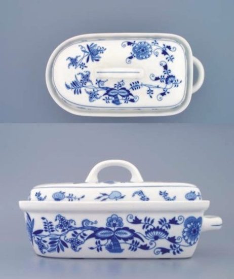 Pan small 29,5 x 15,5 cm, Original Blue Onion Pattern, QII