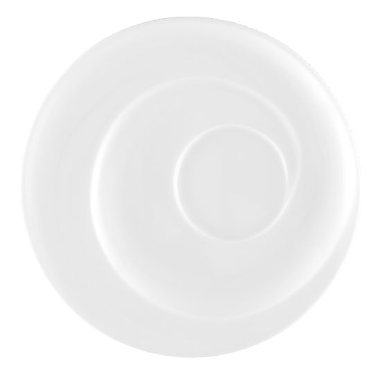 Saucer 17 cm, Paso white, Seltmann Porcelain