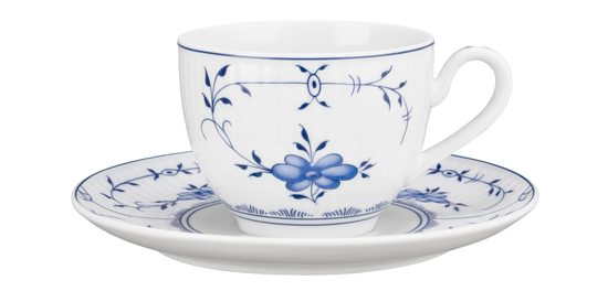 Šálek káva 250 ml + podšálek 16 cm, Amina slaměnka, porcelán Seltmann