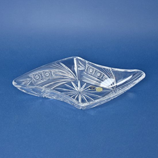 Crystal Hand Cut Bowl ESO - Comet, small 33,8 cm, Crystal BOHEMIA