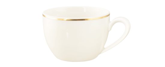 Espresso cup 110 ml, Savona fine diamond with gold line, Seltmann porcelain