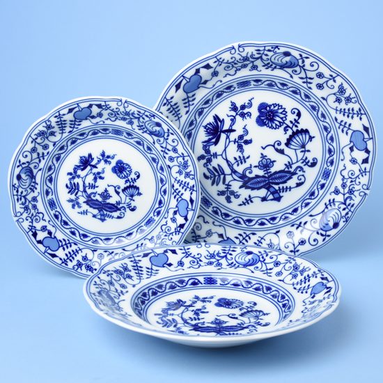 Blue Onion: Plate set for 6 pers., Leander Loučky