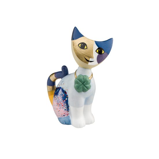 Cat Fortunello 8 cm, porcelain, Cats Goebel R. Wachtmeister