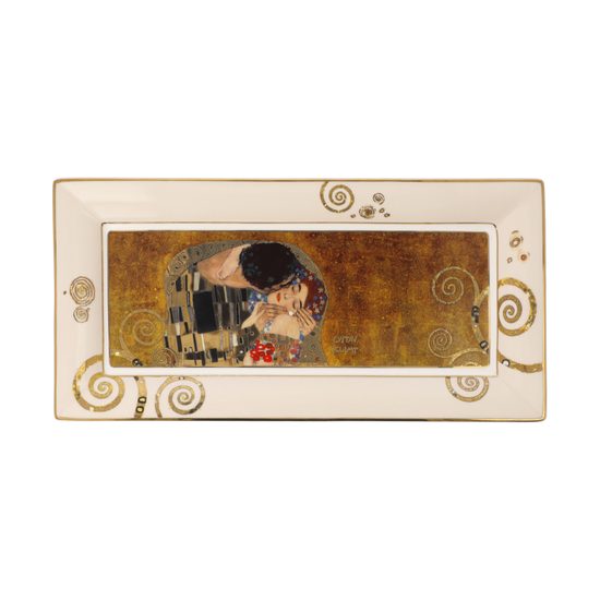 Bowl Gustav Klimt - The Kiss, 24 / 12 / 2 cm, Fine Bone China, G. Klimt, Goebel