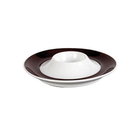 Egg cup, Trio 23602 Dark Chocolate, Seltmann Porcelain