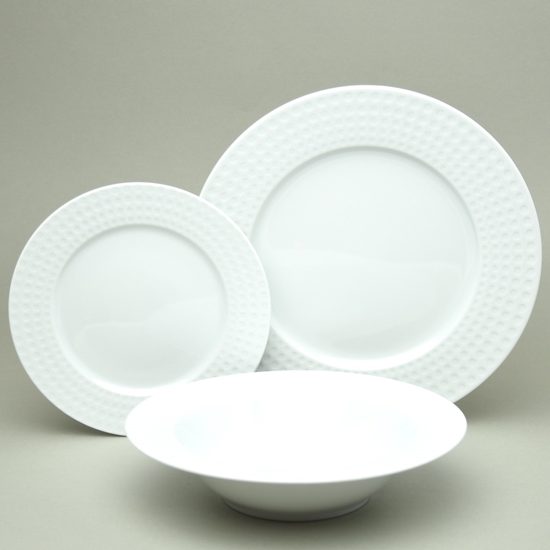 Plate set for 6 pers., Onyx, THUN 1794