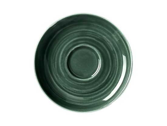 Terra MOSS GREEN: Podšálek na espresso 12 cm, porcelán Seltmann