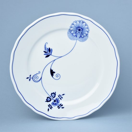 Talíř mělký 26 cm, Eco modré, Český porcelán a.s.