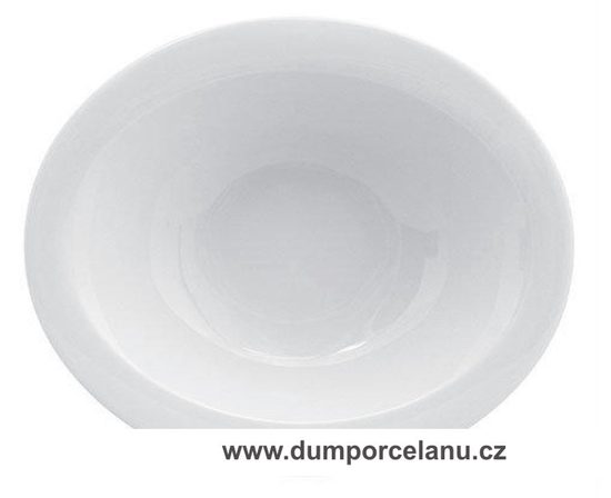 Bowl oval 25 cm, Top life White, Seltmann Porcelain