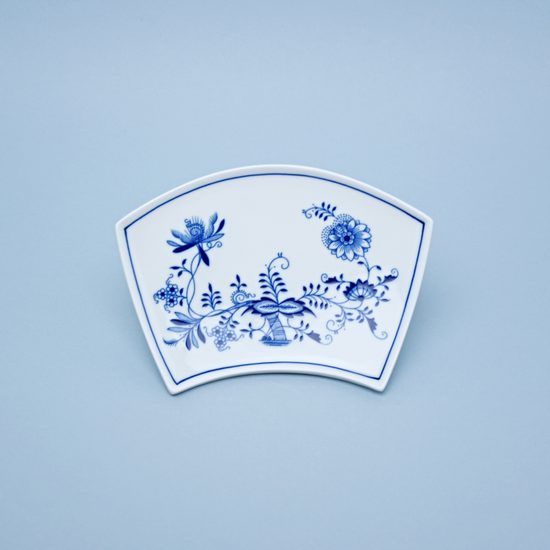 Bowl Fan / flat 19,5 x 13 cm, Original Blue Onion Pattern