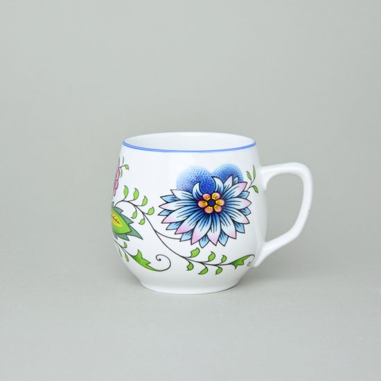 Hrnek Baňák 0,30 l, BAREVNÝ CIBULÁK - Cibulák (Blue Onion pattern) -  Barevný cibulák - Podle vzoru a výrobců - Dumporcelanu.cz - český a  evropský porcelán, sklo, příbory