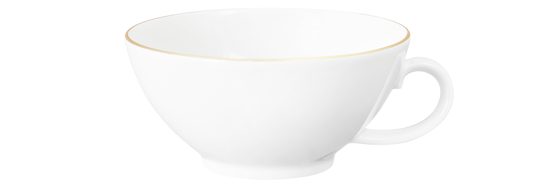 Liberty gold line: Tea cup 0,14 l, Seltmann porcelain