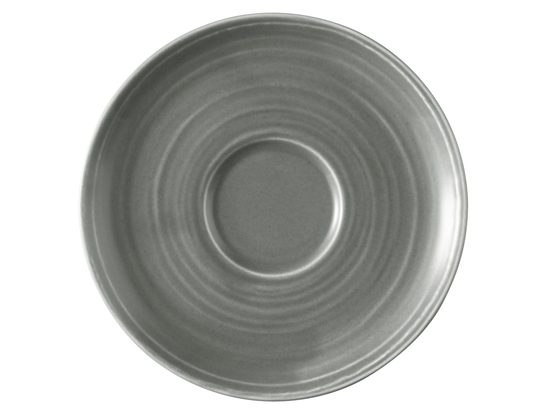 Terra PEARL GREY: Podšálek 16,5 cm, porcelán Seltmann