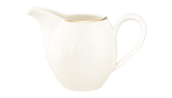 Mlékovka 260 ml, Savona fine diamond se zlatou linkou, porcelán Seltmann