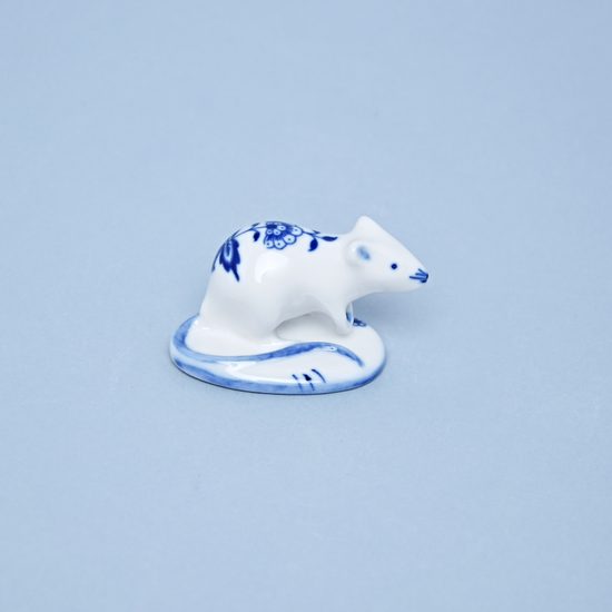 Mouse 7 cm, Original Blue Onion Pattern