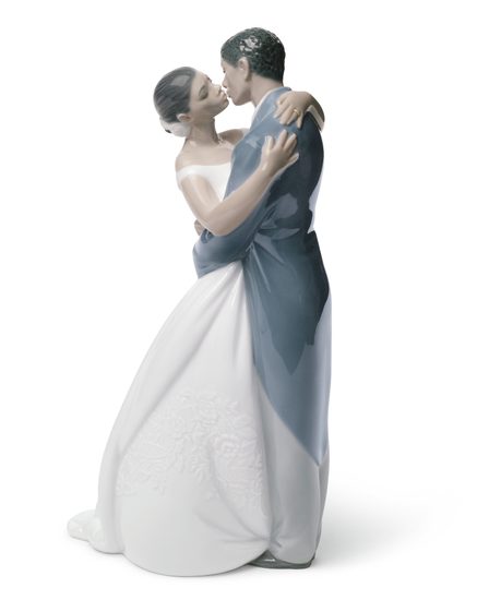 A KISS FOREVER, 23 x 12 cm, NAO Porcelain Figures