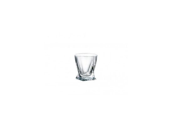 Quadro - Vodka shot 55 ml low, 5,8 cm, Crystalite Bohemia