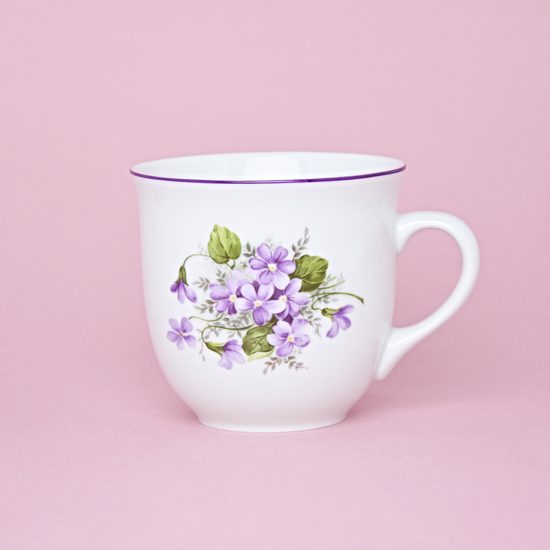 Mug Mirek 0,4 l, Violet, Cesky porcelan a.s.