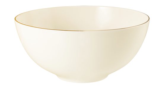 Bowl round 21 cm, MEDINA gold, Porcelán SELTMANN