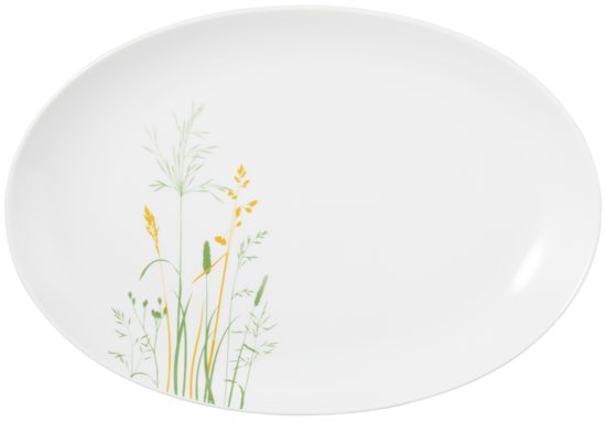 Liberty grass: Platter oval 35 x 24 cm, Seltmann porcelain