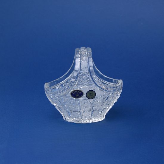 Košík 12 cm, brus 500 pk, Bohemia Crystal