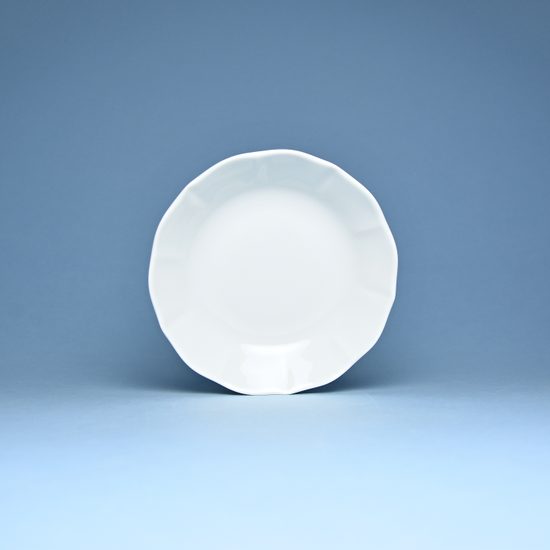 Saucer D, White Porcelain, Cesky porcelan a.s.