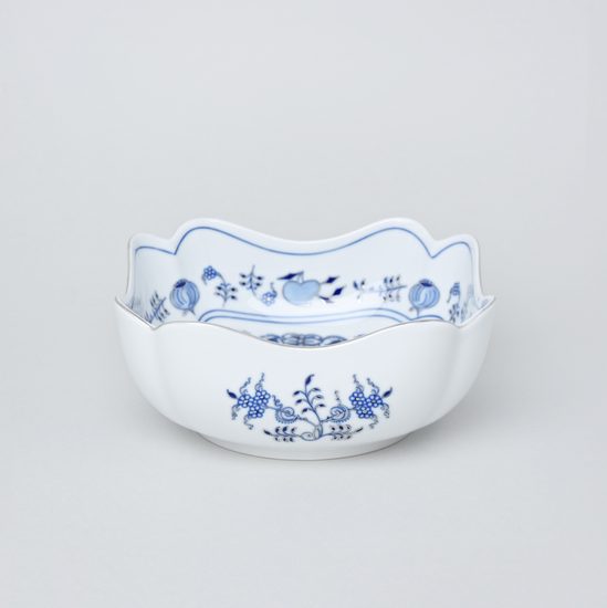 Bowl 18 cm, Original Blue Onion Pattern + platinum