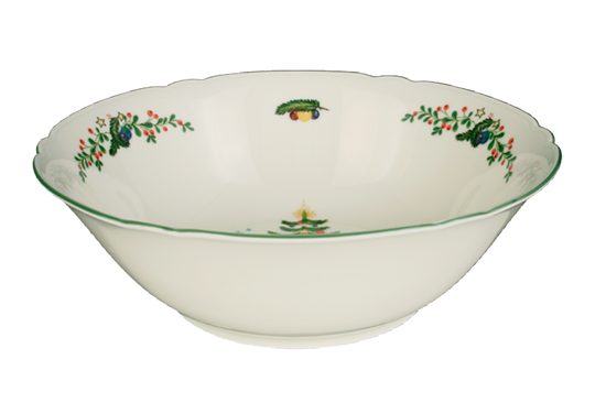 Bowl 23 cm, Marie-Luise 43607 Christmas, Seltmann Porcelain