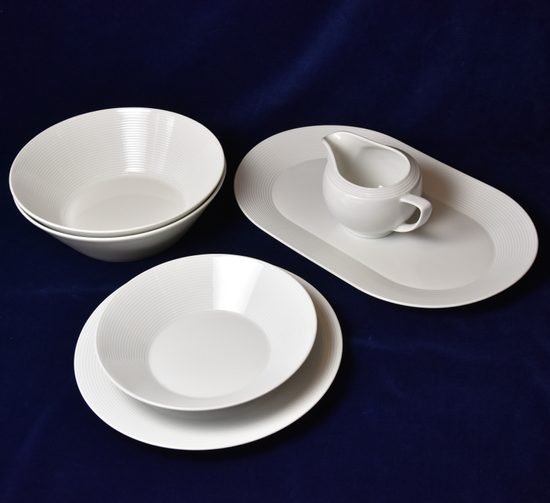 Dining set 16 pcs., Lea white, Thun karlovarský porcelán