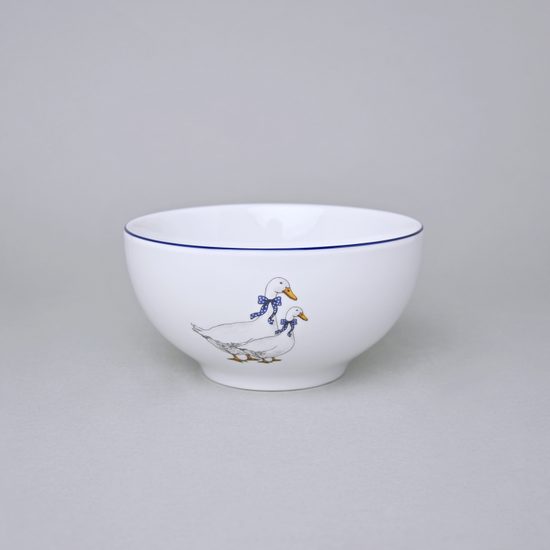 Miska Vital 14,5 cm 600 ml, husy, Thun 1794, karlovarský porcelán