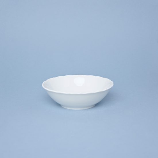 Bowl 13 cm 200 ml, Ophelia white with bottom sign, Thun 1794