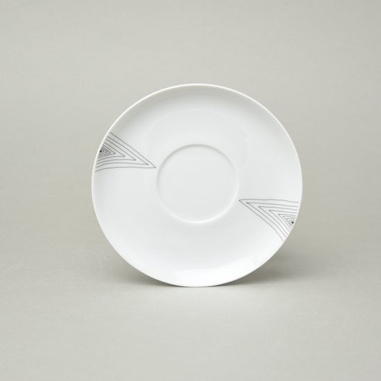 Podšálek 16 cm, Thun 1794, karlovarský porcelán, TOM 29951