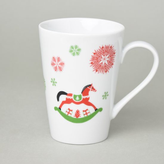 Mug KC32, 380 ml, Christmas, Thun 1794, karlovarský porcelán