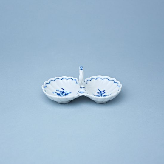 Salt double 12 cm, Original Blue Onion Pattern