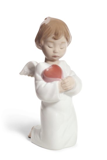 Angelic love, 16 x 6 cm, NAO Porcelain Figures