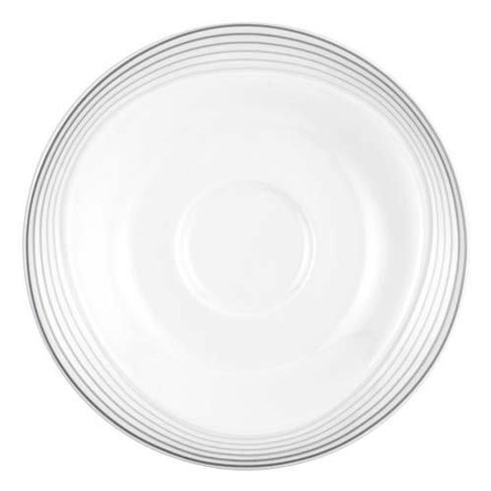 Saucer 16 cm, Trio 23328 Nero, Seltmann porcelain