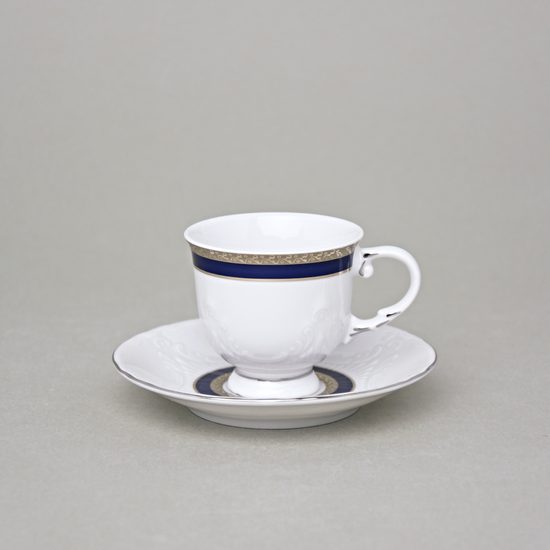 Vicomte 92018: Šálek espresso 80 ml plus podšálek 120 mm, Thun 1794, karlovarský porcelán