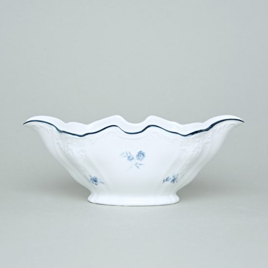 Sauce boat 0,5 l, Thun 1794, Carlsbad Porcelain, BERNADOTTE blue flower