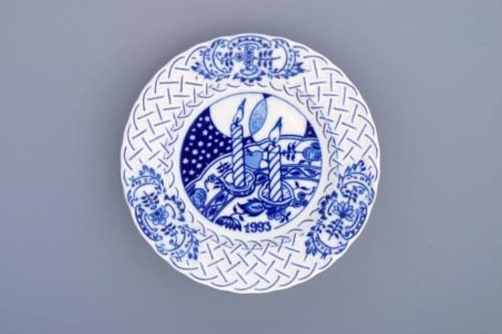 Annual plate 1993 18 cm, Original Blue Onion Pattern