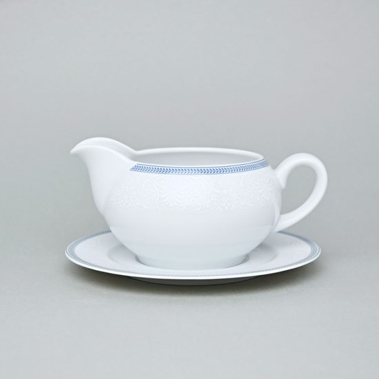 Sauce boat 400 ml + undersaucer, Thun 1794, karlovarský porcelán, OPAL 80136