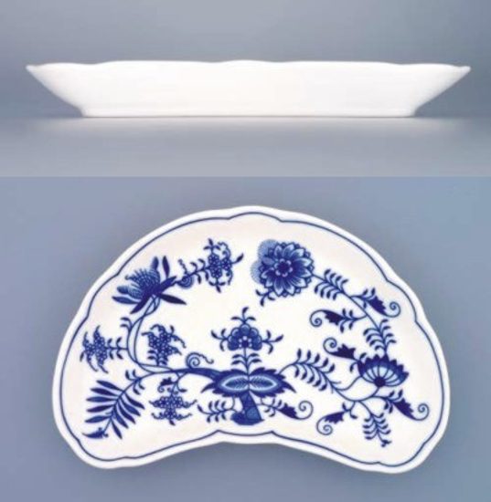 Dish for bones 22 cm, Original Blue Onion Pattern