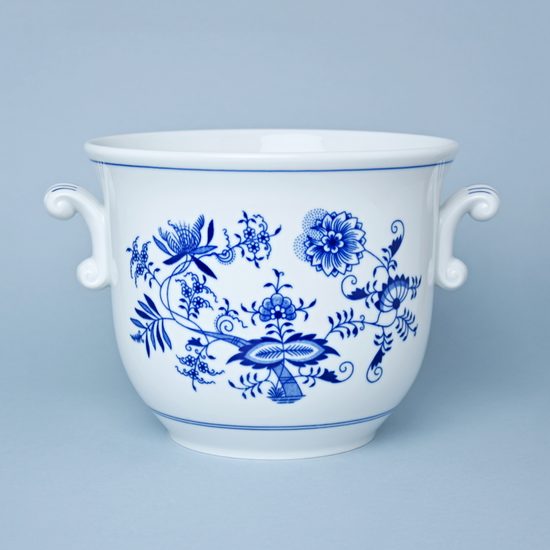 Flower pot 22 x 18 cm, Original Blue Onion Pattern