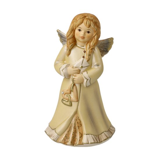 Angel Lovely Greetings 9 / 8,5 / 15,5 cm, stoneware, Goebel