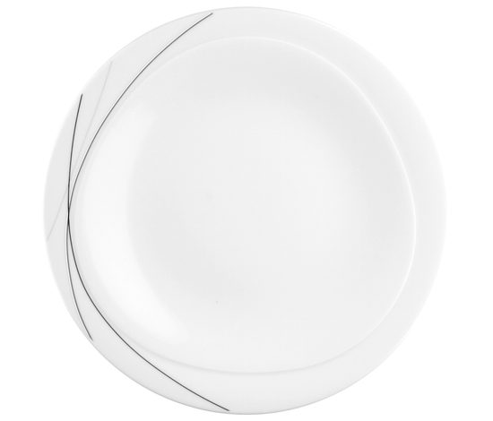 Plate dessert 23 cm, Trio 71381 Highline, Seltmann Porcelain