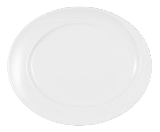 Platter oval 32 cm, Paso white, Seltmann Porcelain