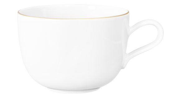 Liberty gold line: Milk cup 0,38 l, Seltmann porcelain